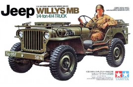 Tamiya 1/35 Jeep Willys MB 1/4ton 4X4 Truck